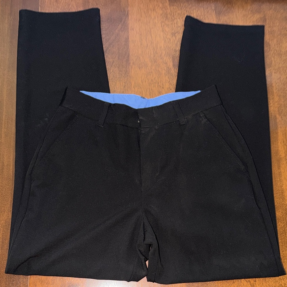 Boys Izod Dress Black Pants